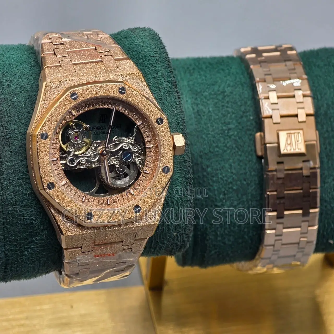 Audemars Piguet Quality Luxury Chronograph Automatic Engine Wristwatch
