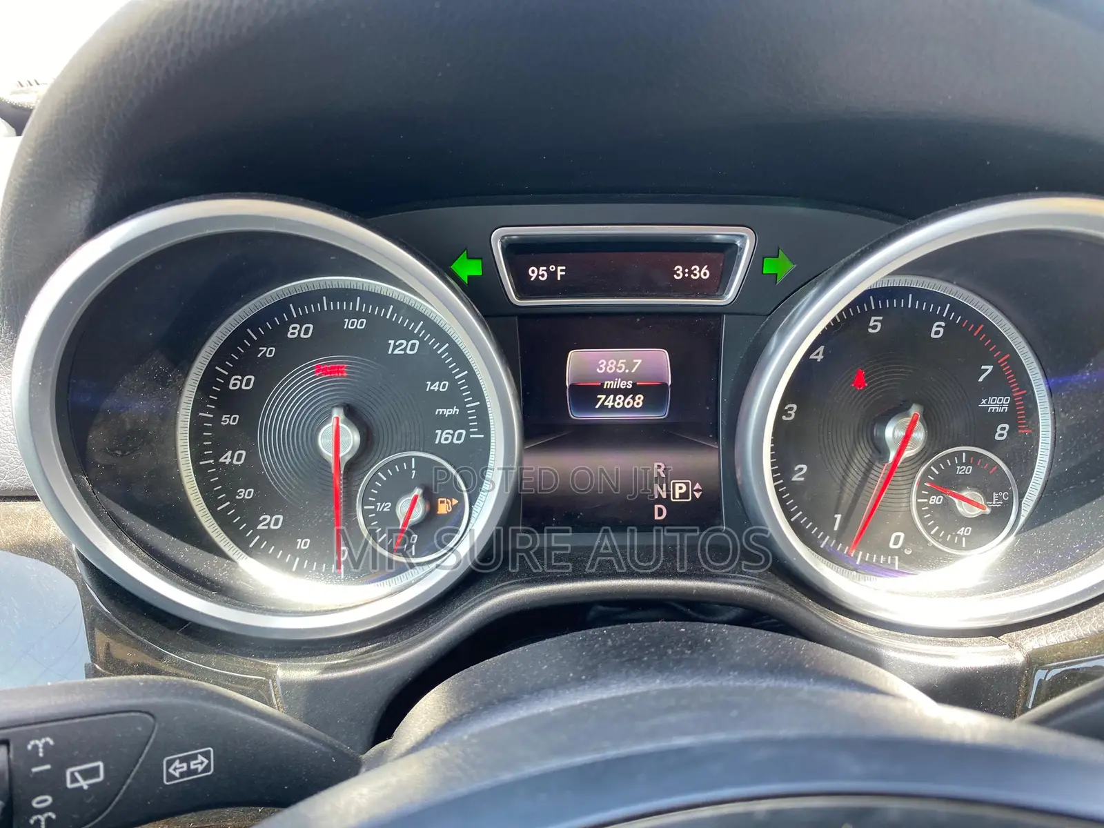 Mercedes-Benz GLE-Class GLE 350 2016 Black