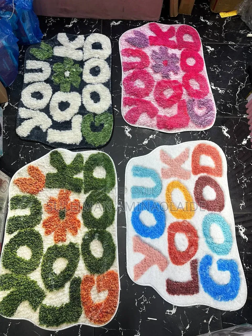 Bathroom Absorbent Mat Size 60*90