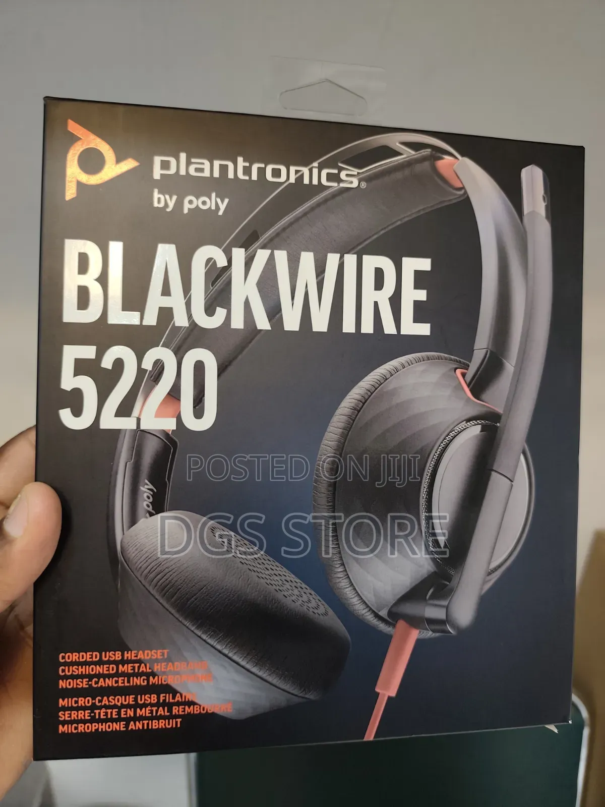 Plantronics by Poly Blackwire 5220 Wired Headphone
