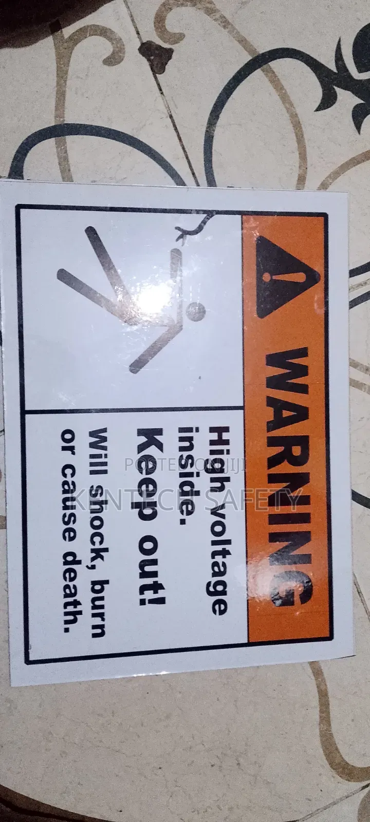 High Voltage Warning Signs 15.6inchx11.4inch