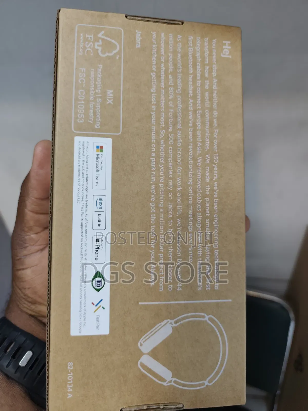 Jabra Evolve 2 65 Flex Wireless Headphone