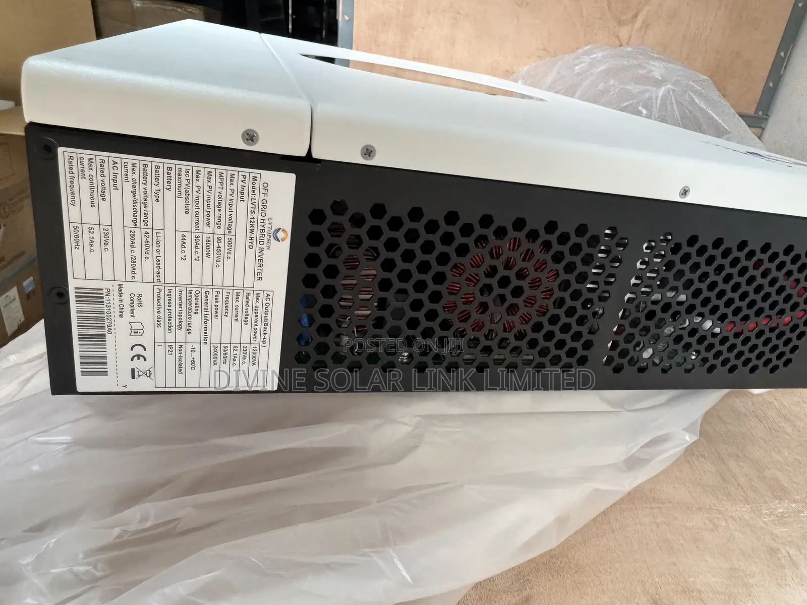 Lvtopson 12kva 48v Hybrid Inverter Lagos
