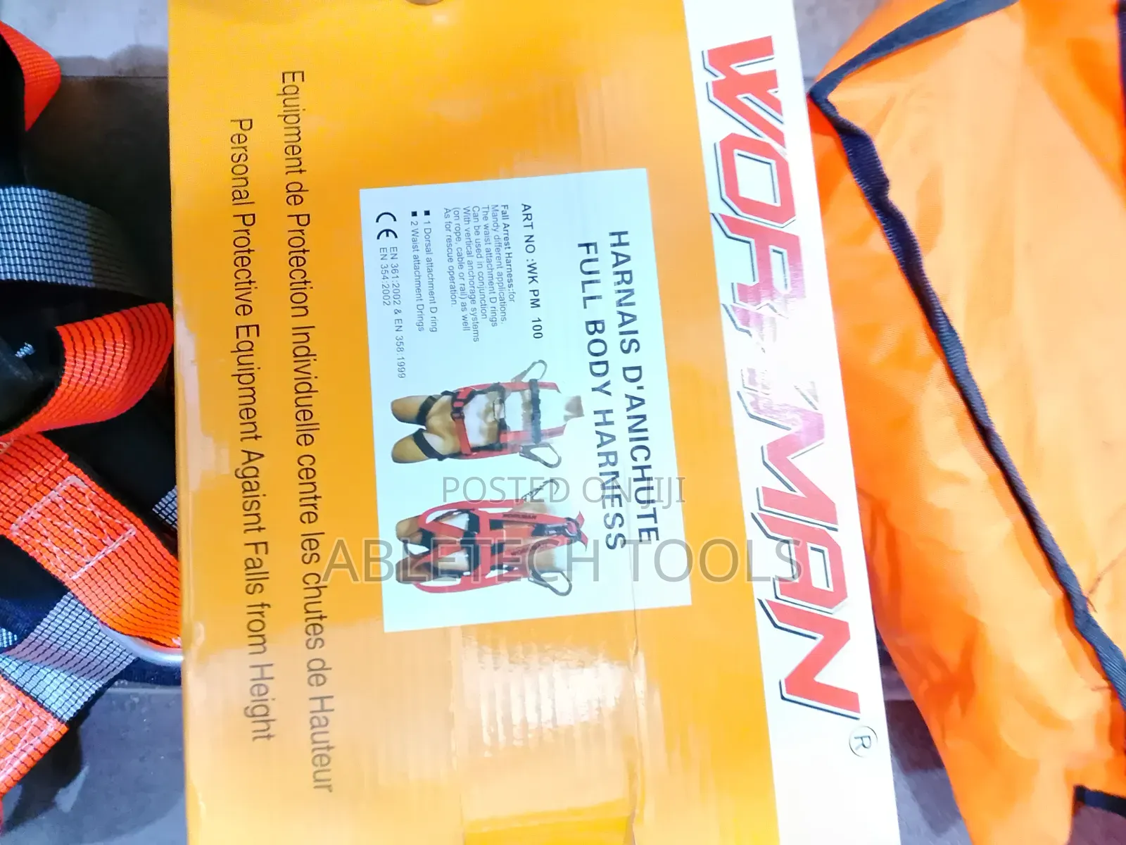 Work Man Safety Belt Double Hook