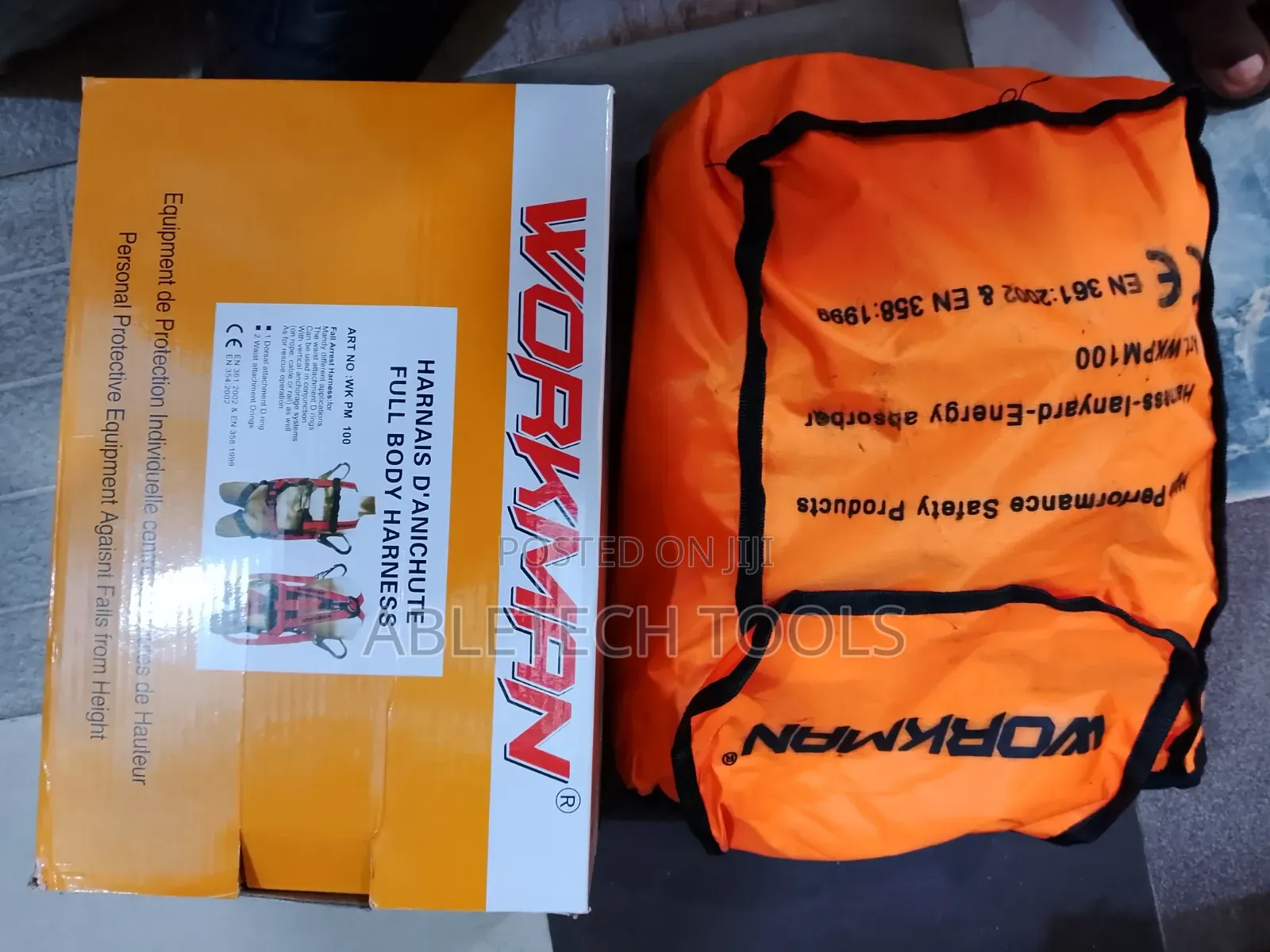 Work Man Safety Belt Double Hook
