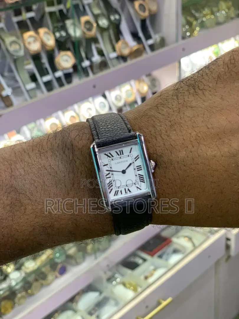 Cartier Tank Leather