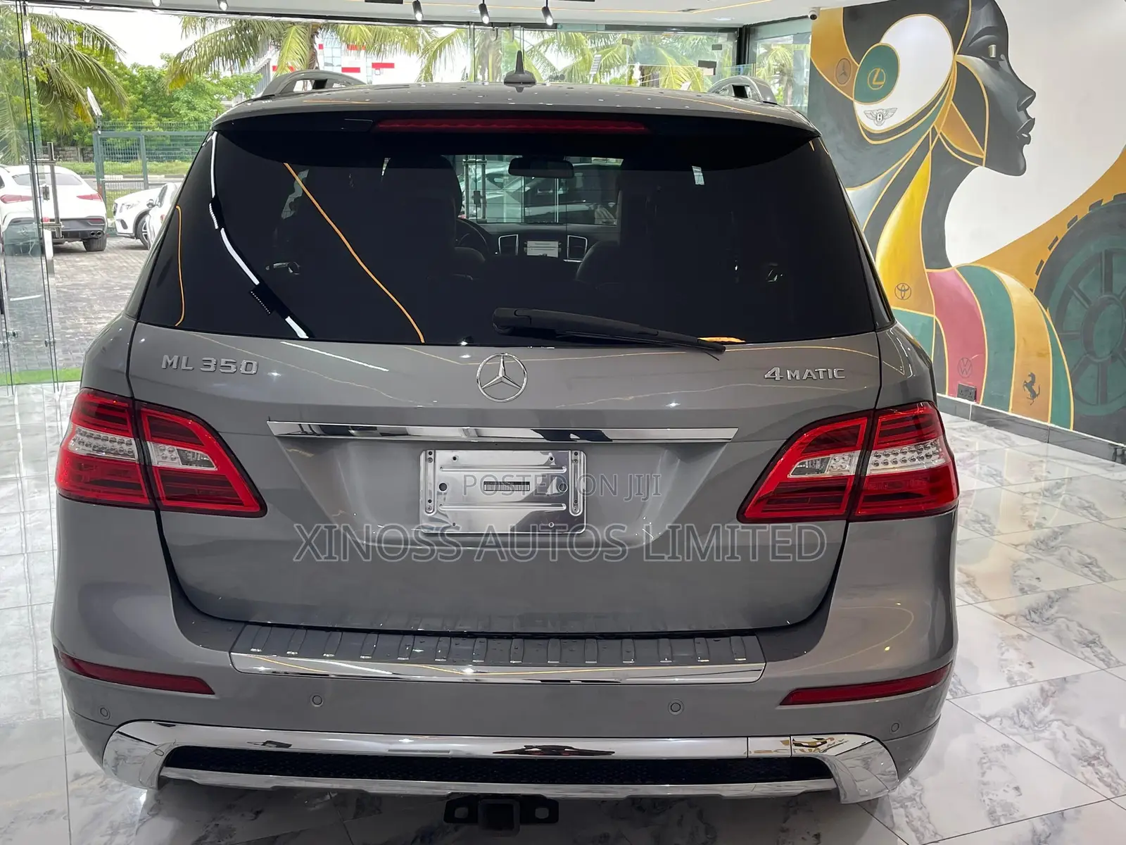 Mercedes-Benz M Class ML350 4MATIC 4dr SUV AWD (3.5L 6cyl 7A) 2015 Gray