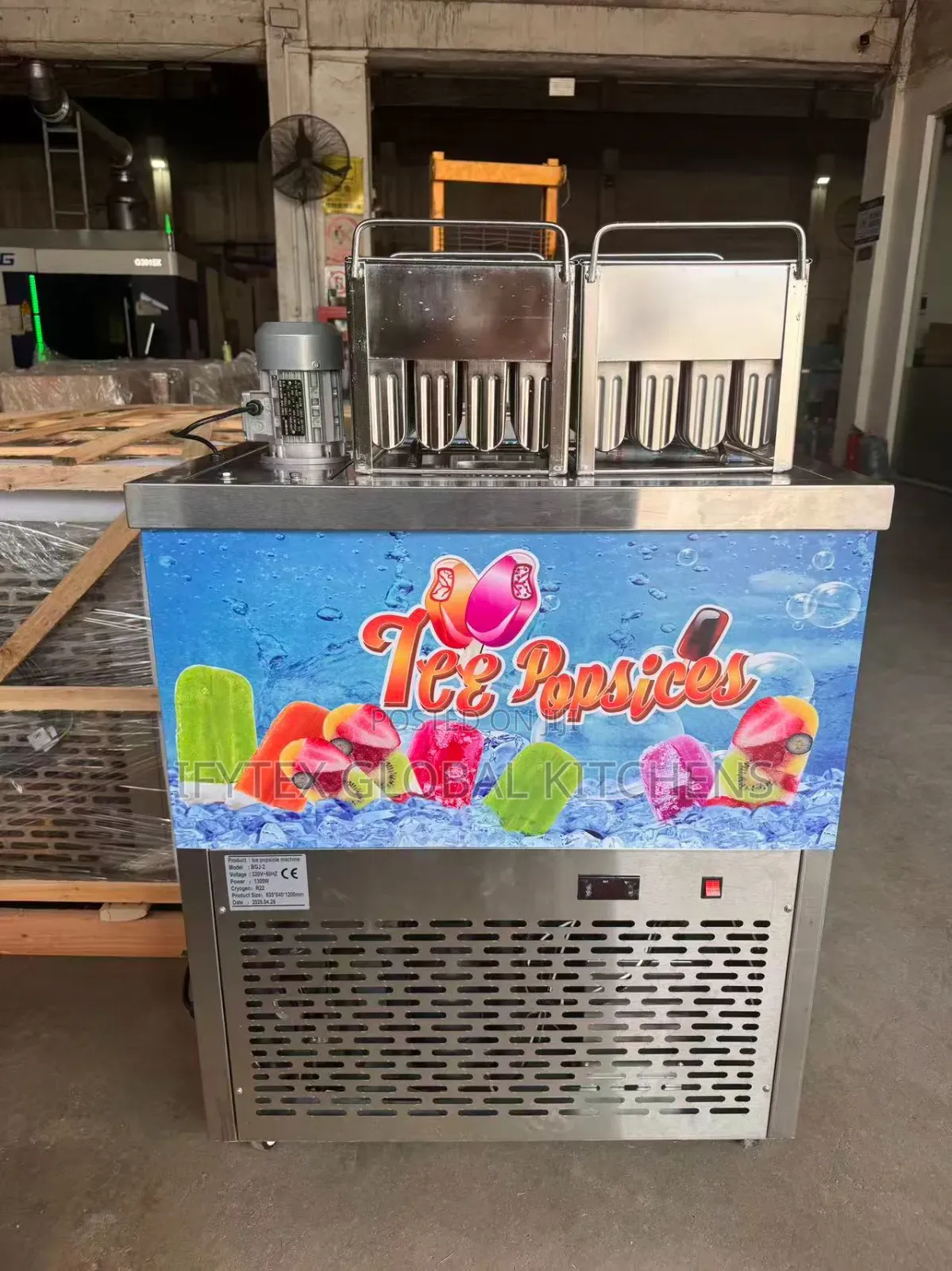 80 Moulds Ice Popsicles
