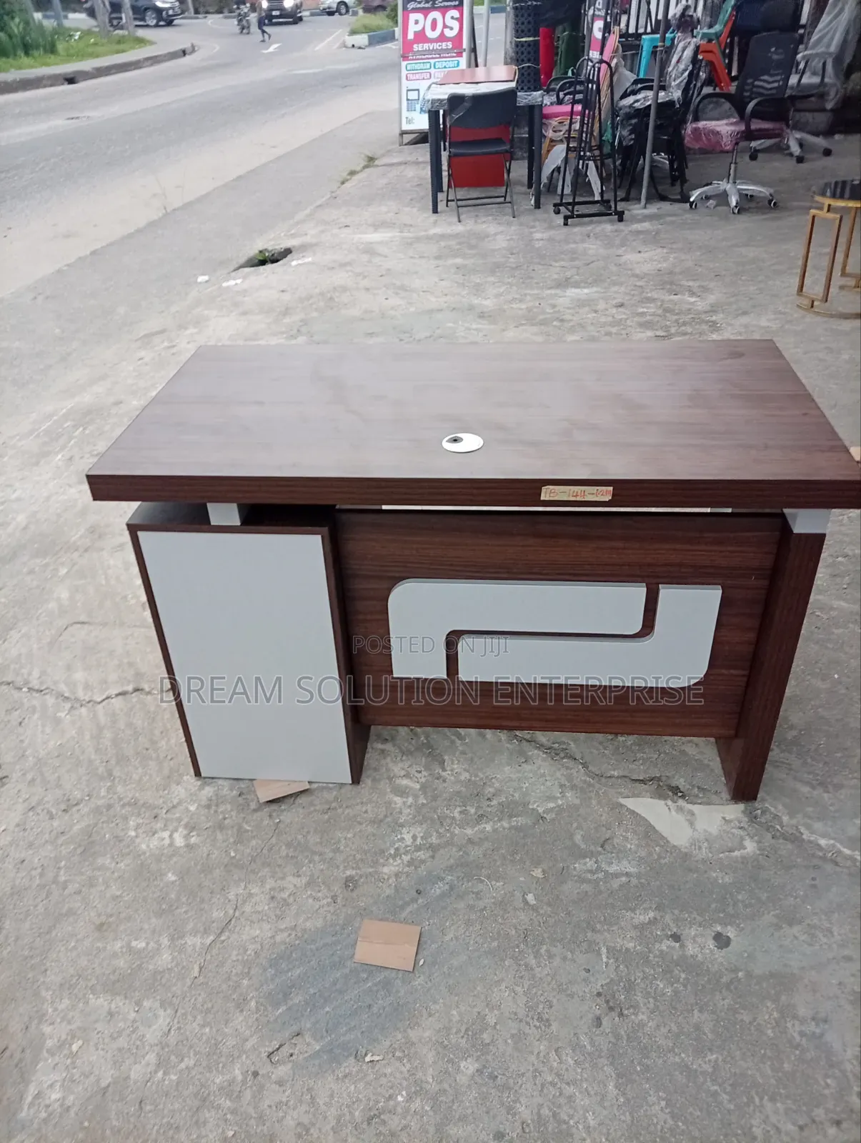 Quality Imported Office 1.2 Meter Table With Storage
