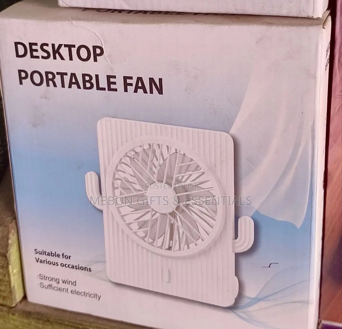 Desktop Rechargeable Portable Fan