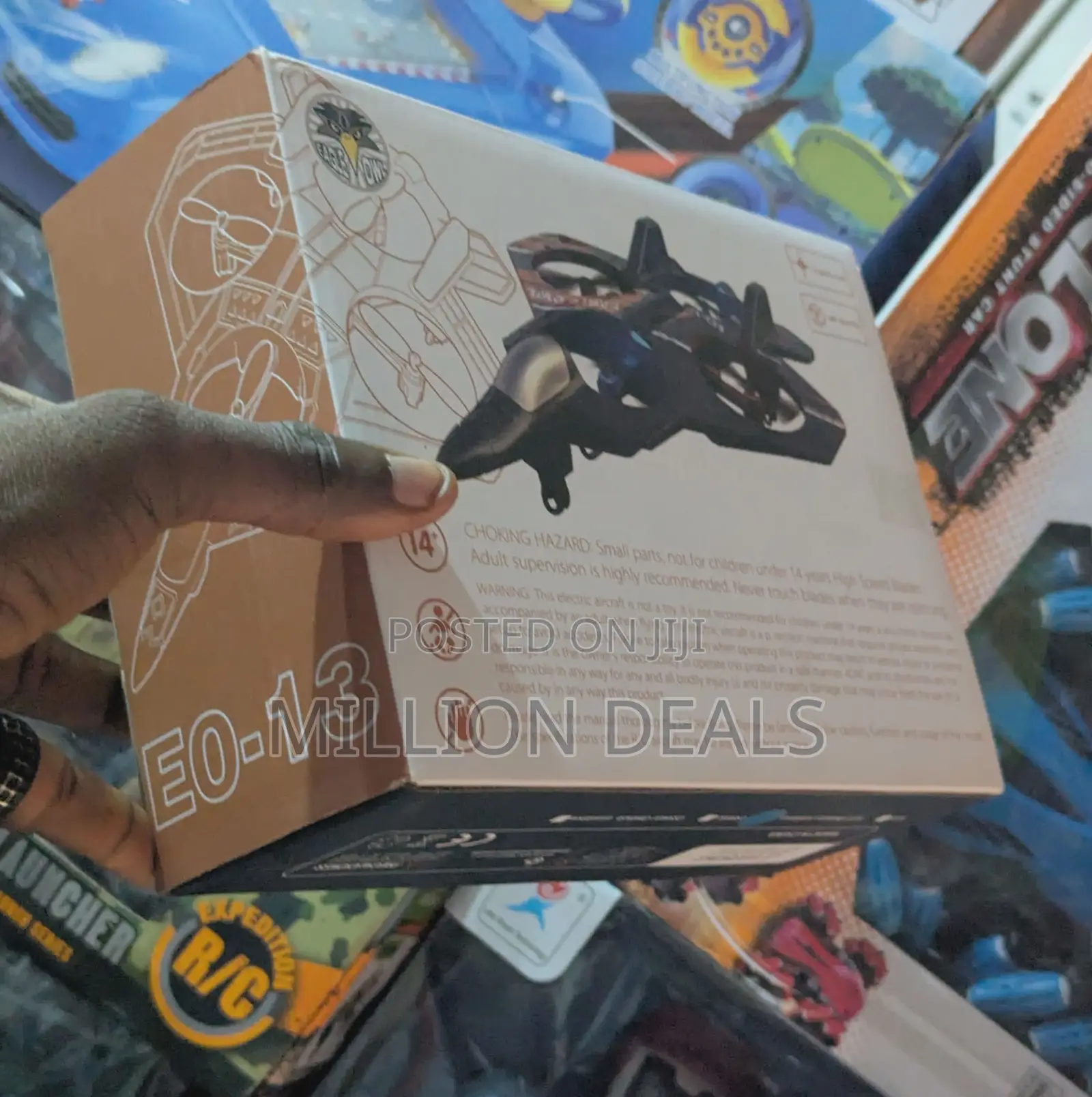 Eagle Owl Eo - 13 4 Axis Uav Rc Aeroplane Fighter Ages 14+