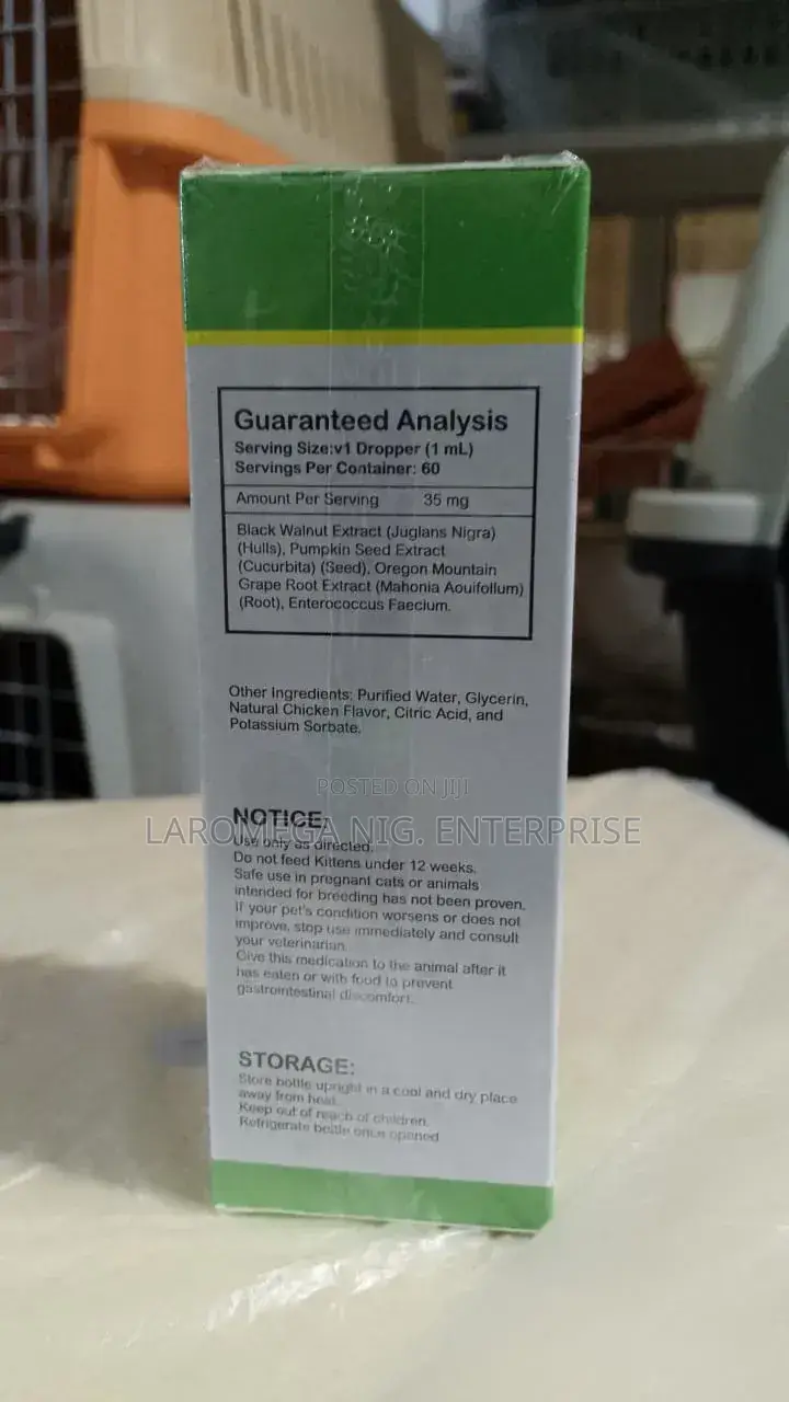 Cat De-Wormer With Probiotics