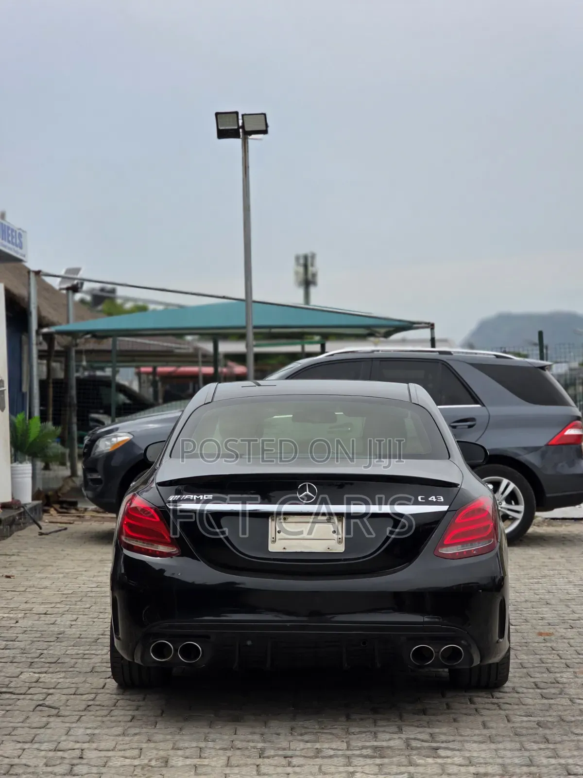 Mercedes-Benz C43 4Matic Sedan AWD (3.0L V6 9AM) 2017 Black