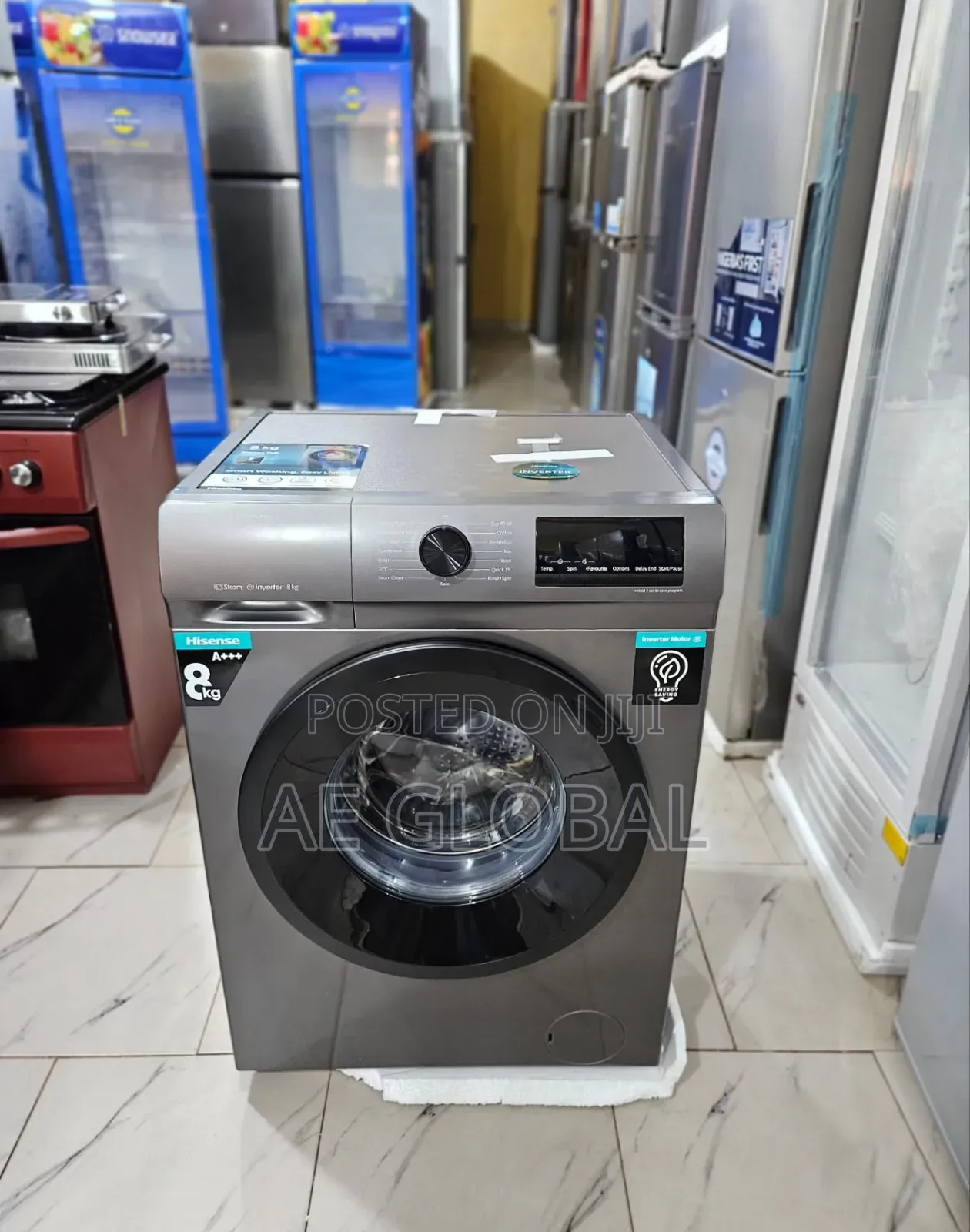 Hisense Automatic Front Loader Washing Machine Wm 8014t-WFQP 8kg