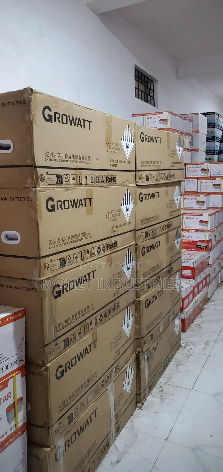 16kwh 48v Growatt Lithium Battery