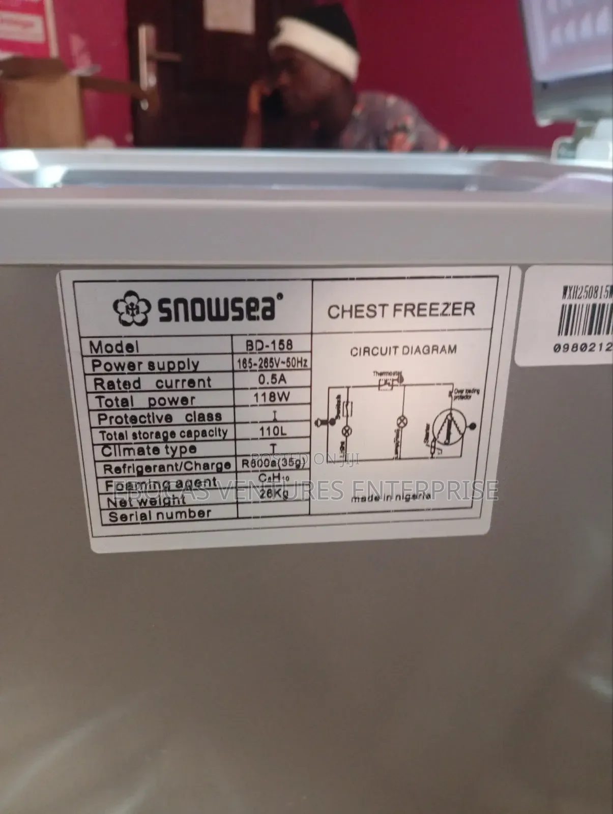 Snowsea Chest Freezer