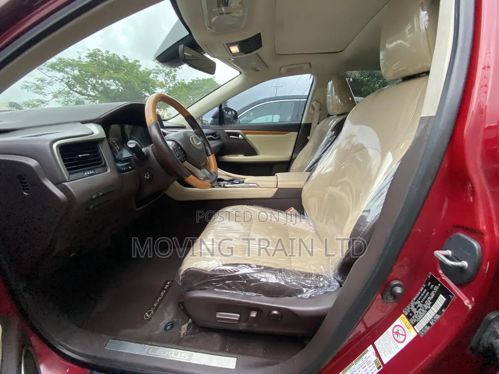 Lexus RX 350 FWD 2017 Red