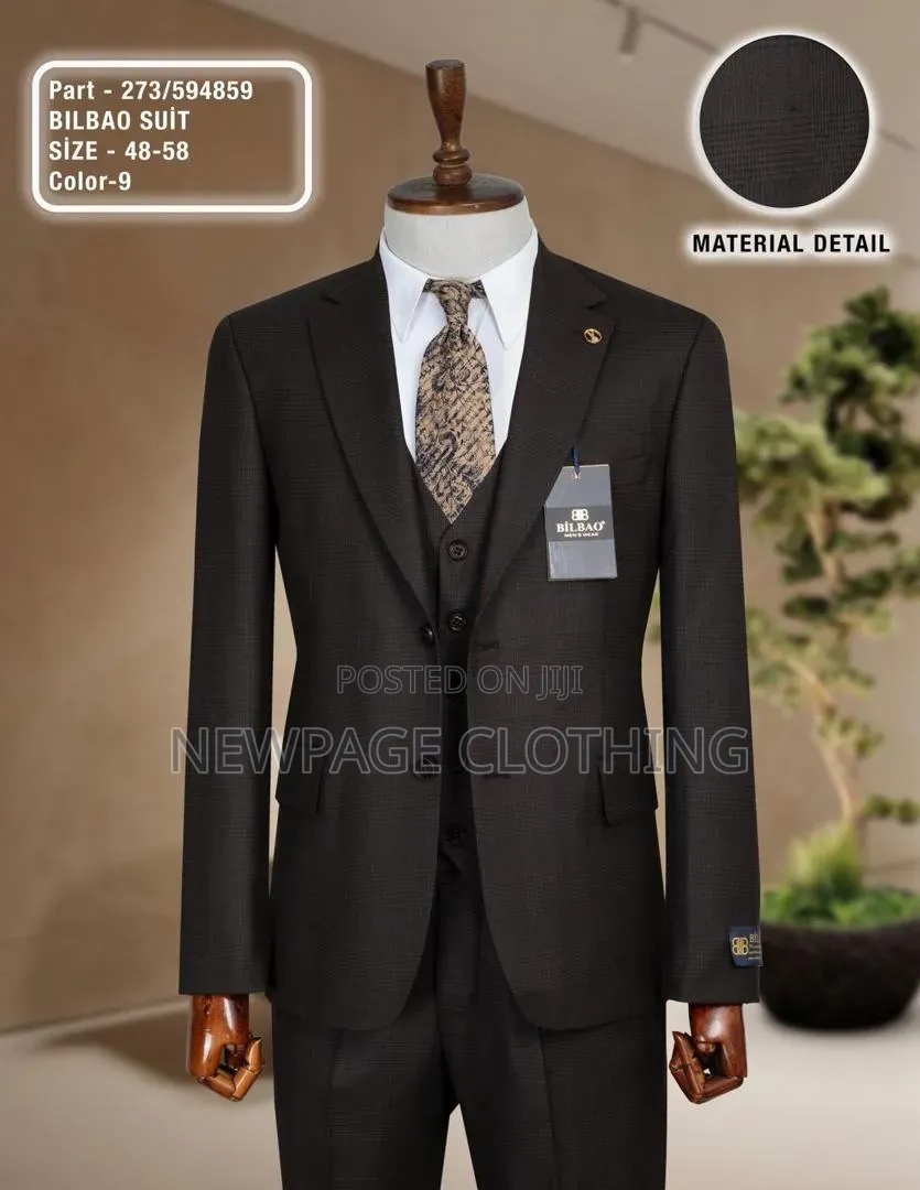 More Than a Suit—It's a Statement Premium Turkish 3-Piece Suit