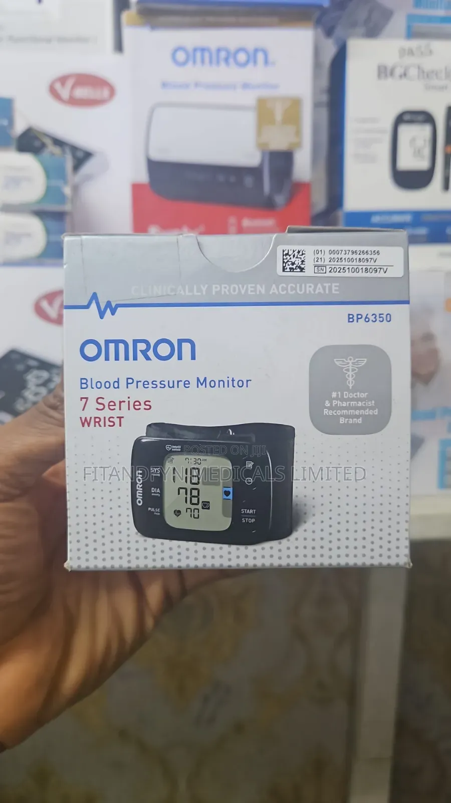 Wrist Blood Pressure Monitor ( Omron )