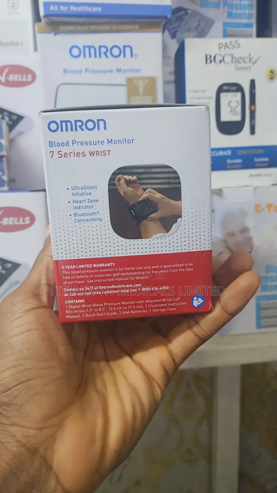 Wrist Blood Pressure Monitor ( Omron )