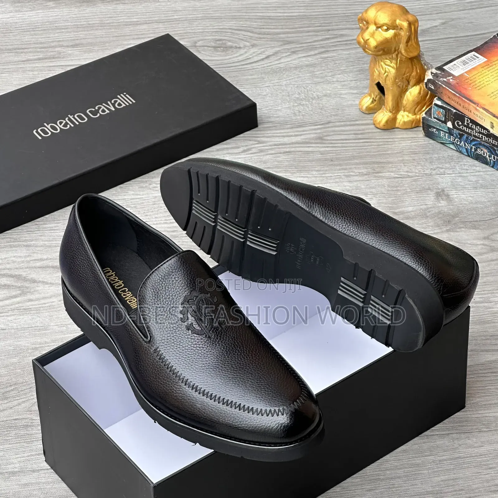 Cavalli Leather Shoe