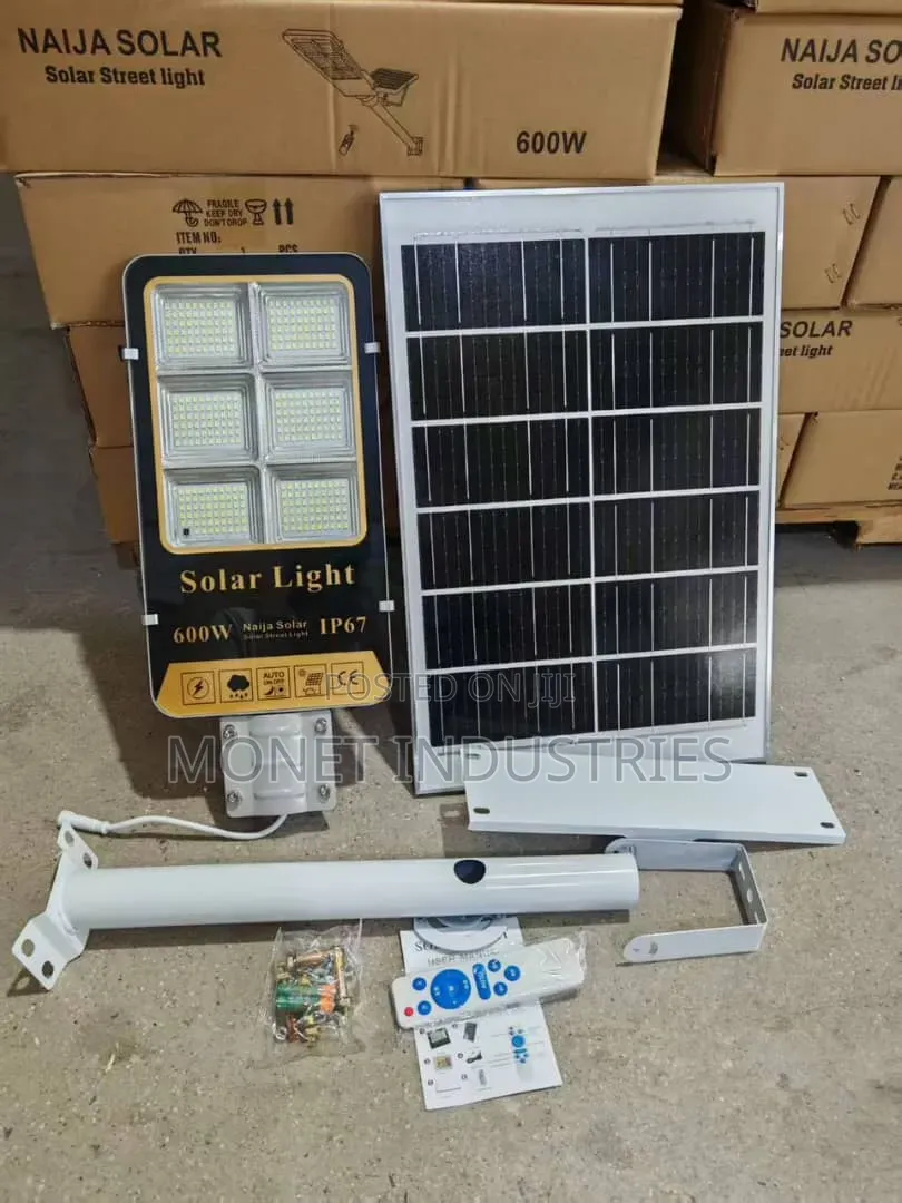 600w All in One Solar Street Light