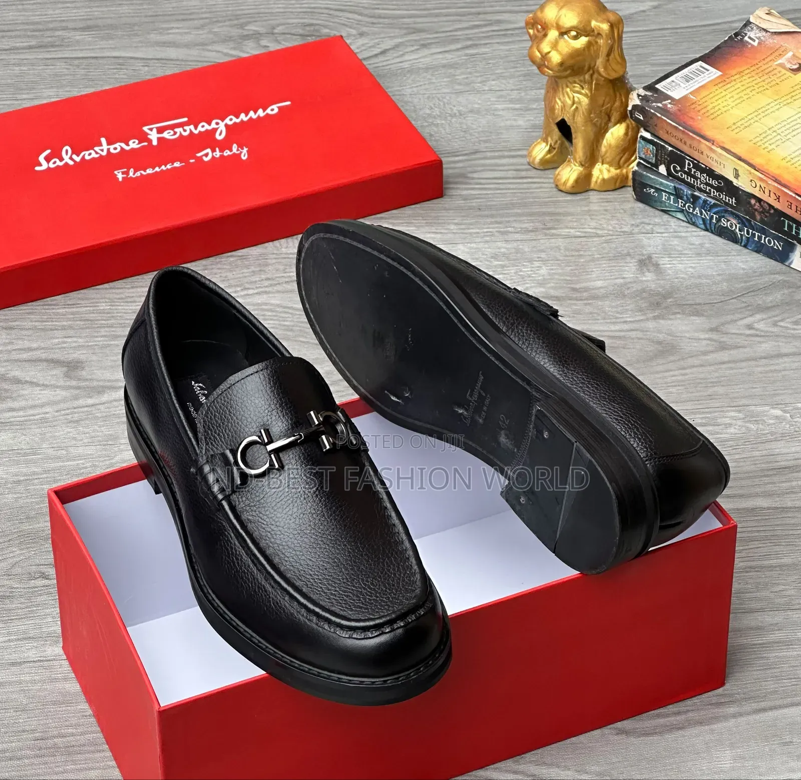 Black Leather Men's Wears