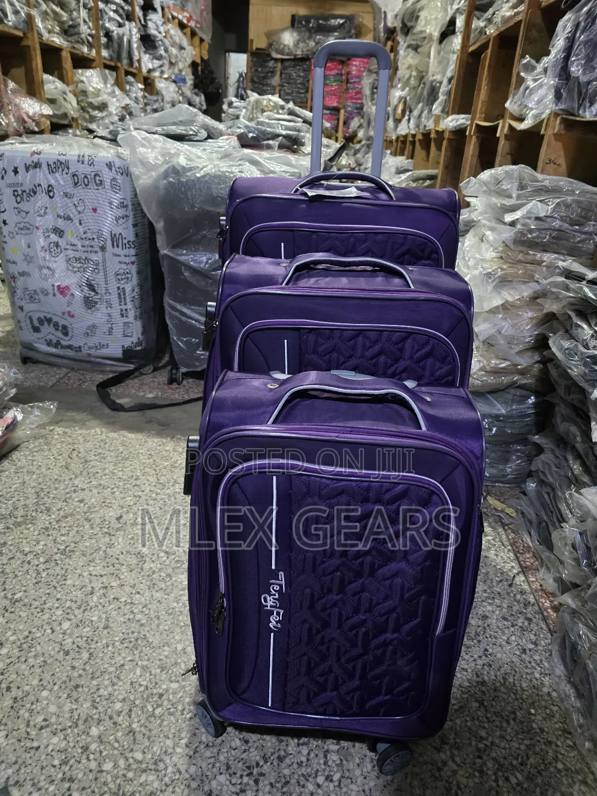 Set of 3 Traveling Paded Box