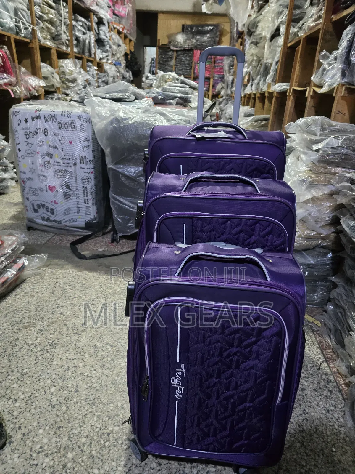 Set of 3 Traveling Paded Box