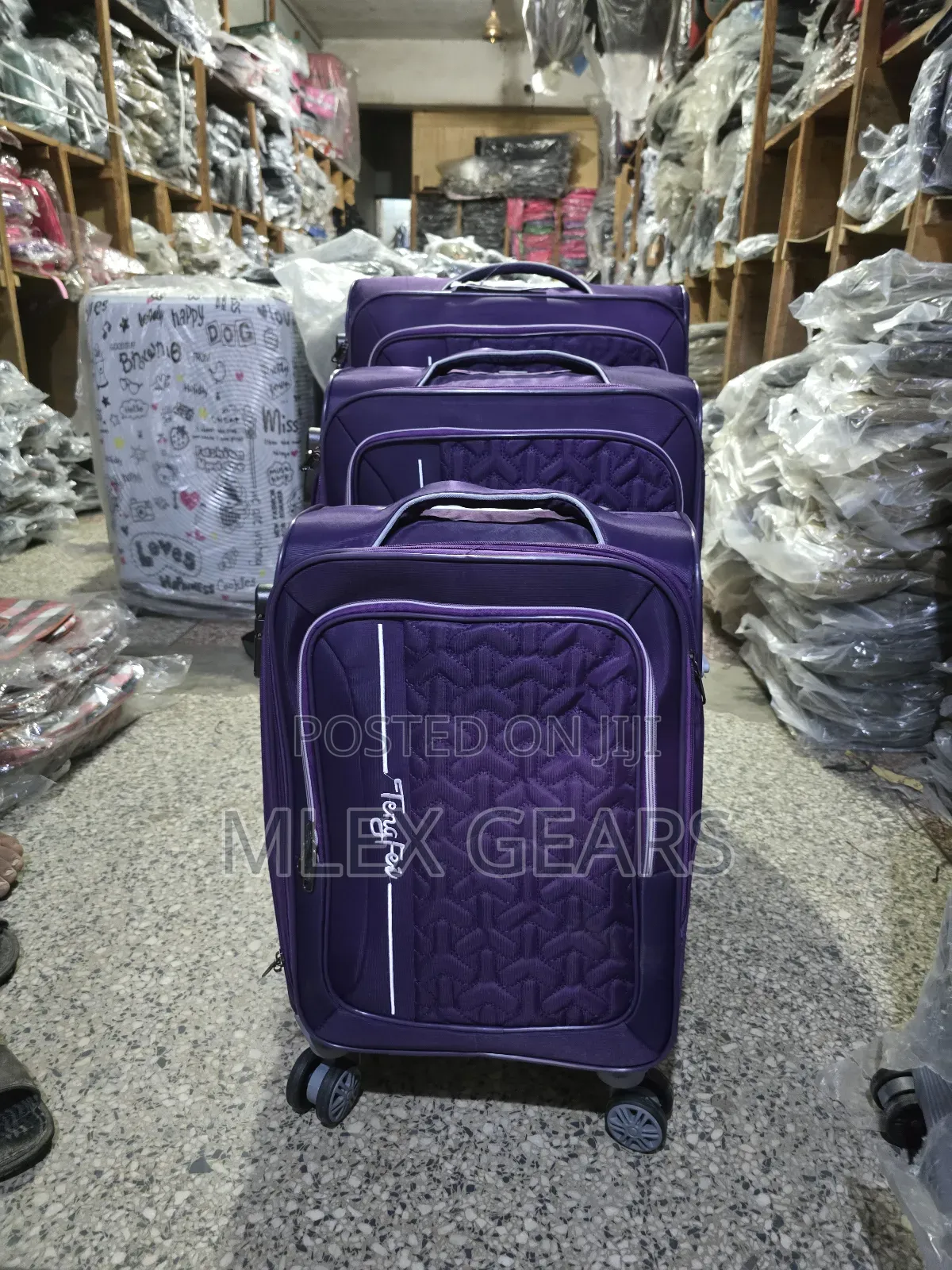 Set of 3 Traveling Paded Box