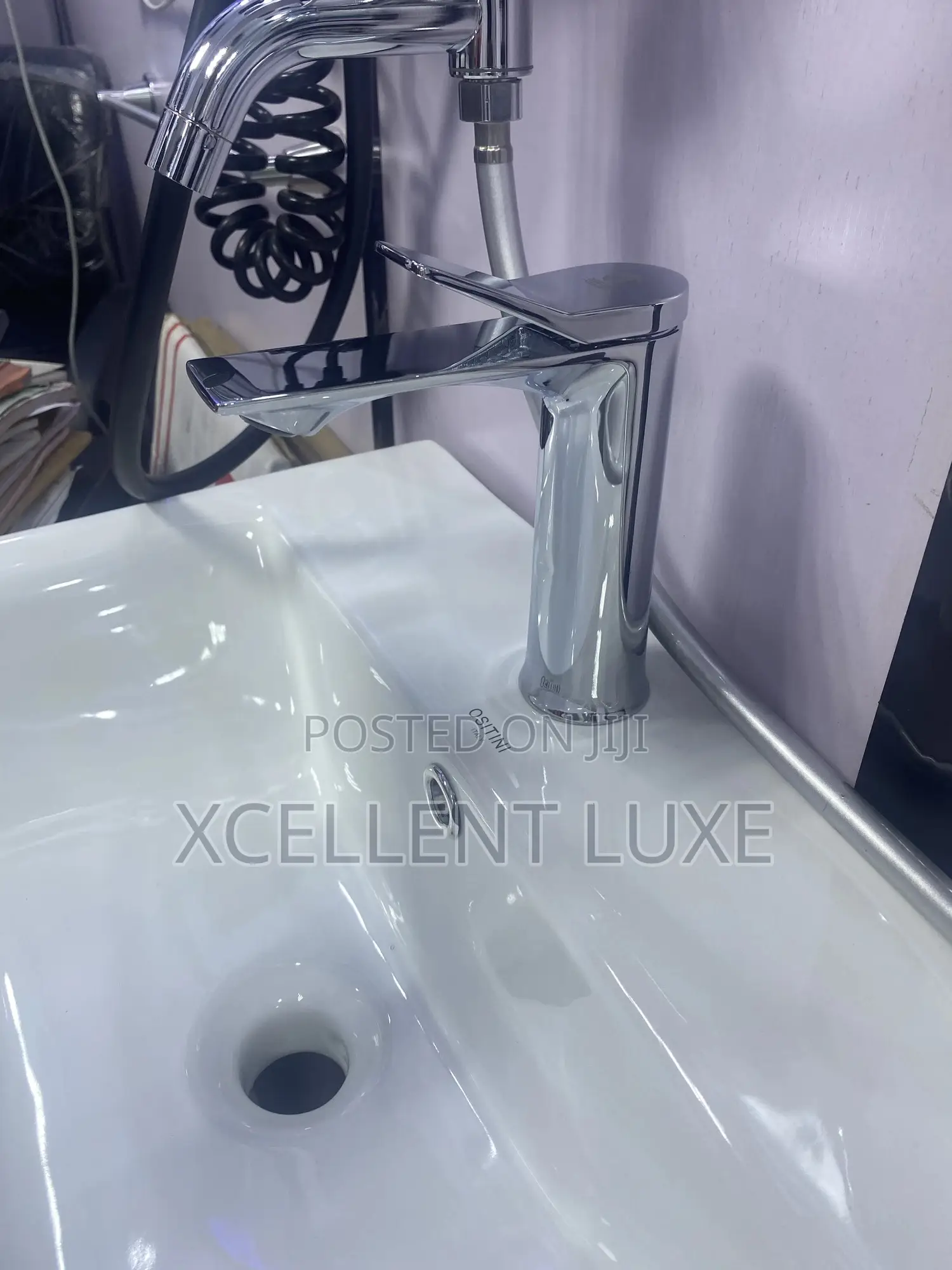 Chrome Basin Mixer Tap(Anti-Rust)