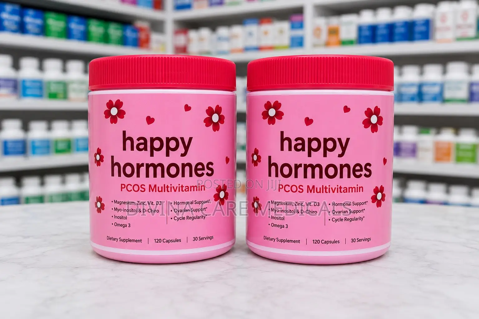 Happy Hormones Pcos Multivitamin – Hormonal Balance Ovarian Support