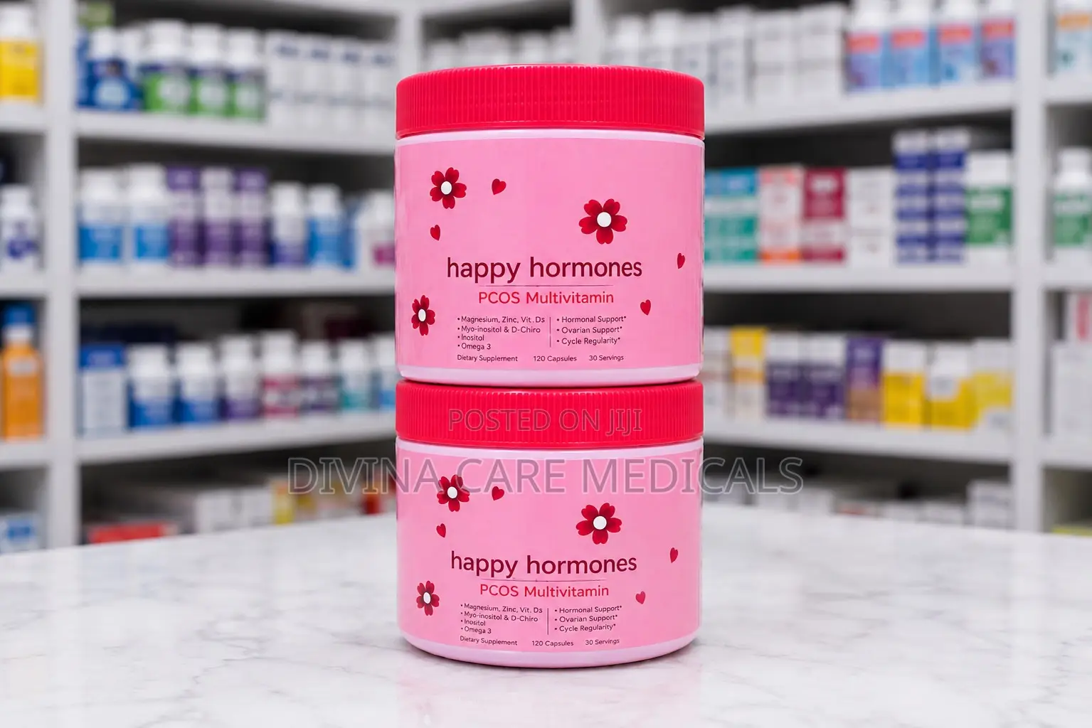 Happy Hormones Pcos Multivitamin – Hormonal Balance Ovarian Support