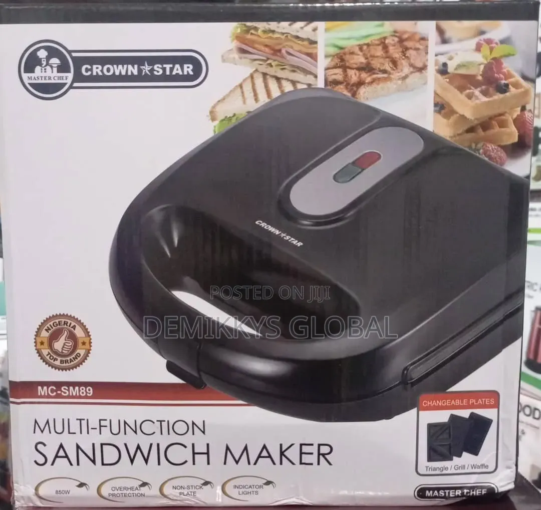 Master Chef 3 In 1 Toaster