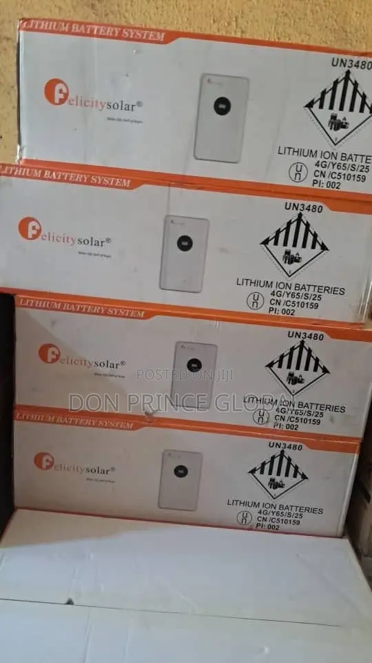Felicity 5kwh 24v Solar Lithium Batteries