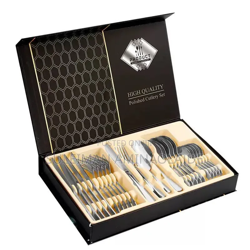 24pc Sliver Cutlery Spoon Set