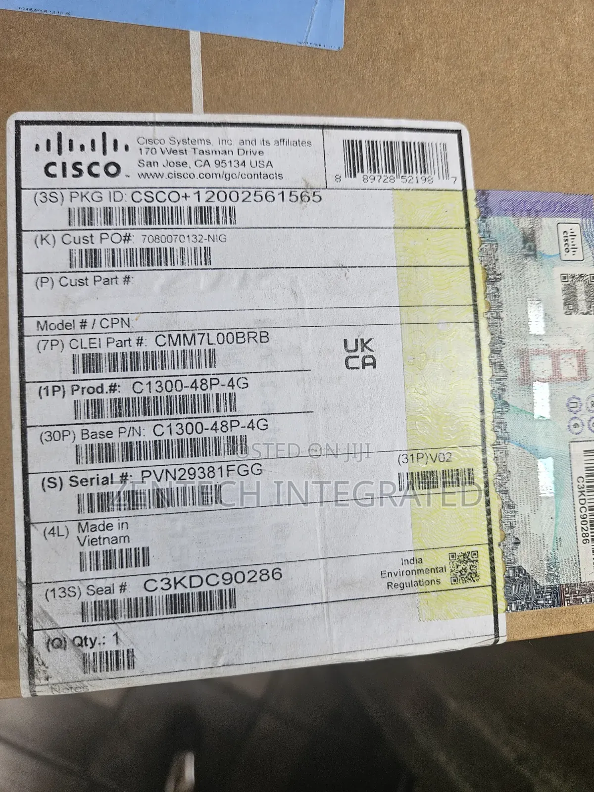 Cisco 48port Gigabit and Poe With SFP Ports Switch