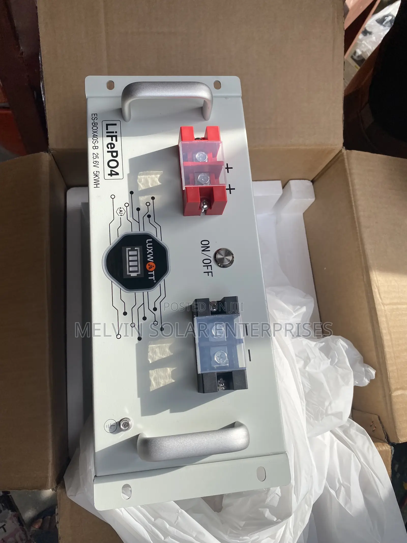 5kwh 24v Luxwatt Solar Lithium Ion Phosphate Batteries Available