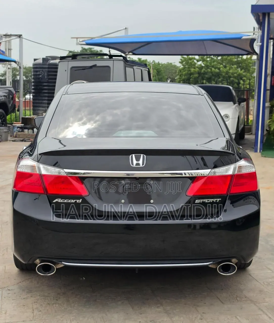 Honda Accord Sport 4dr Sedan (2.4L 4cyl 6M) 2014 Black