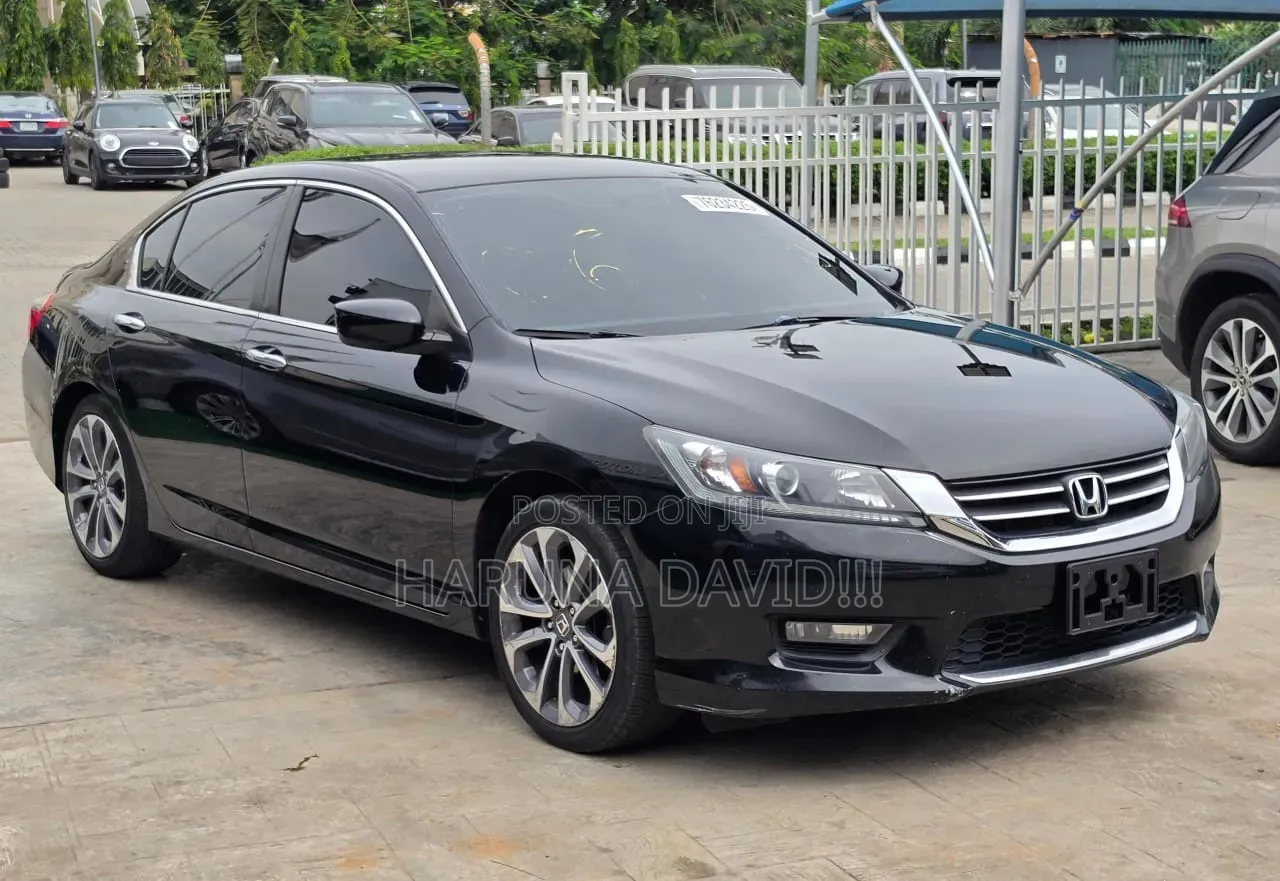 Honda Accord Sport 4dr Sedan (2.4L 4cyl 6M) 2014 Black