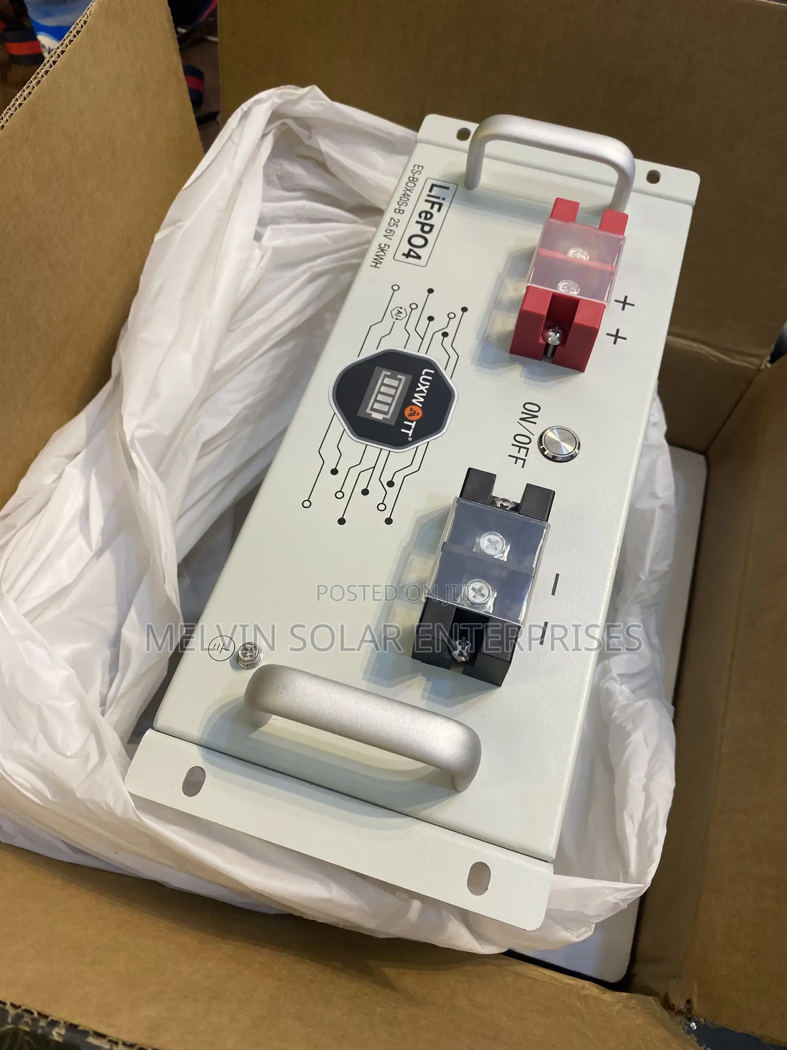 5kwh 24v Luxwatt Solar Lithium Ion Phosphate Batteries Available