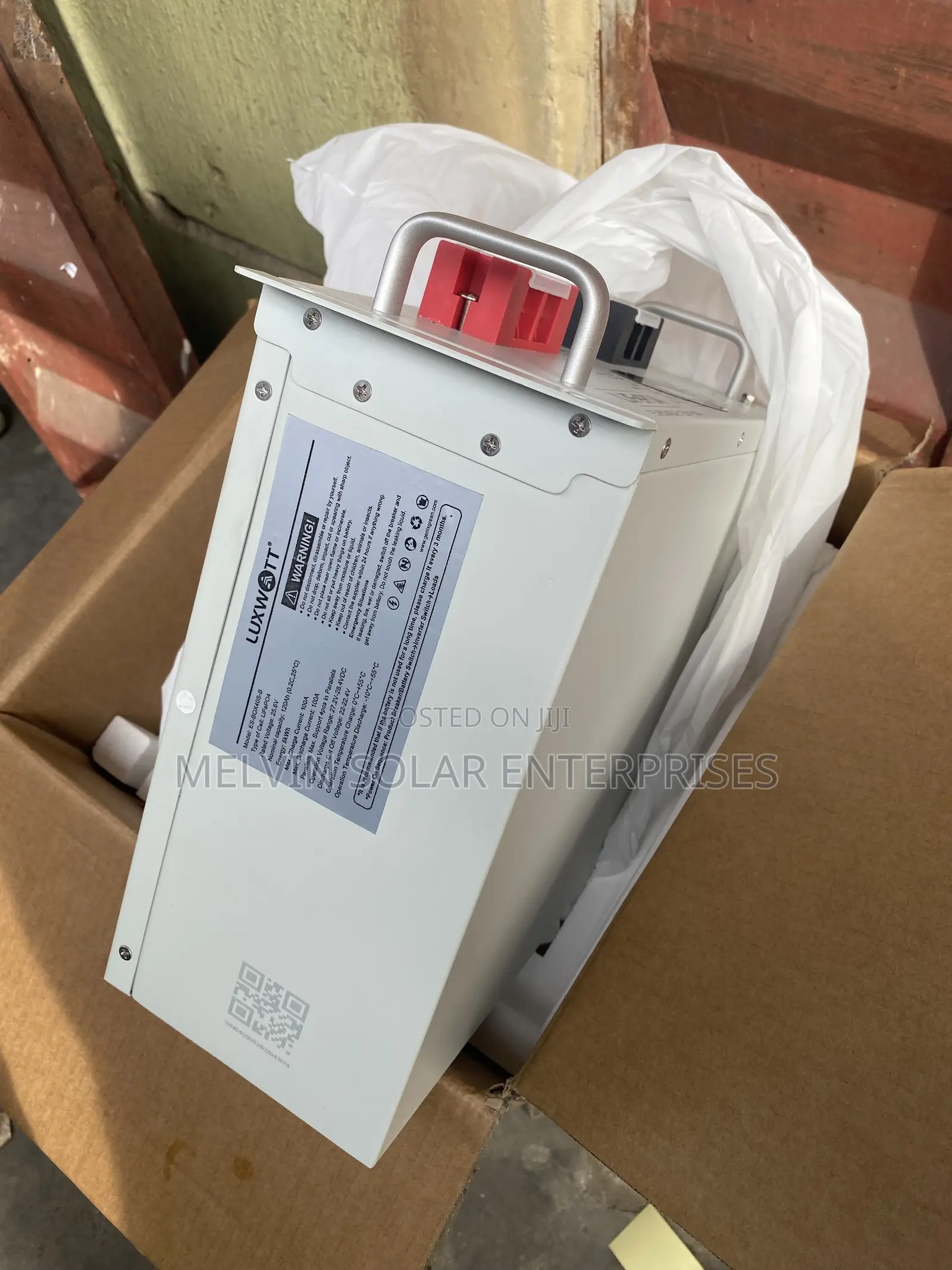 5kwh 24v Luxwatt Solar Lithium Ion Phosphate Batteries Available