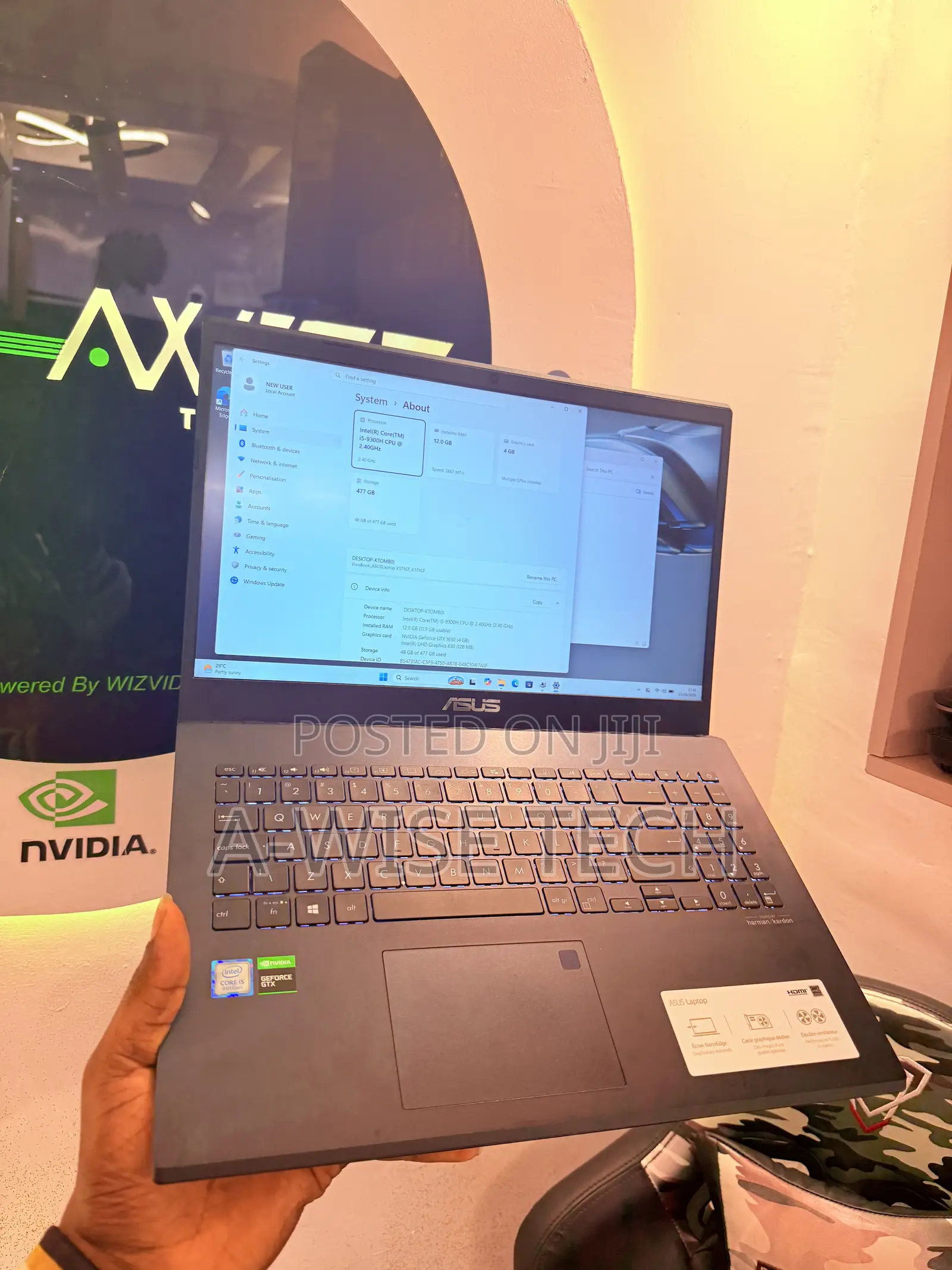 Laptop Asus VivoBook X540SA 12GB Intel Core i5 SSD 512GB