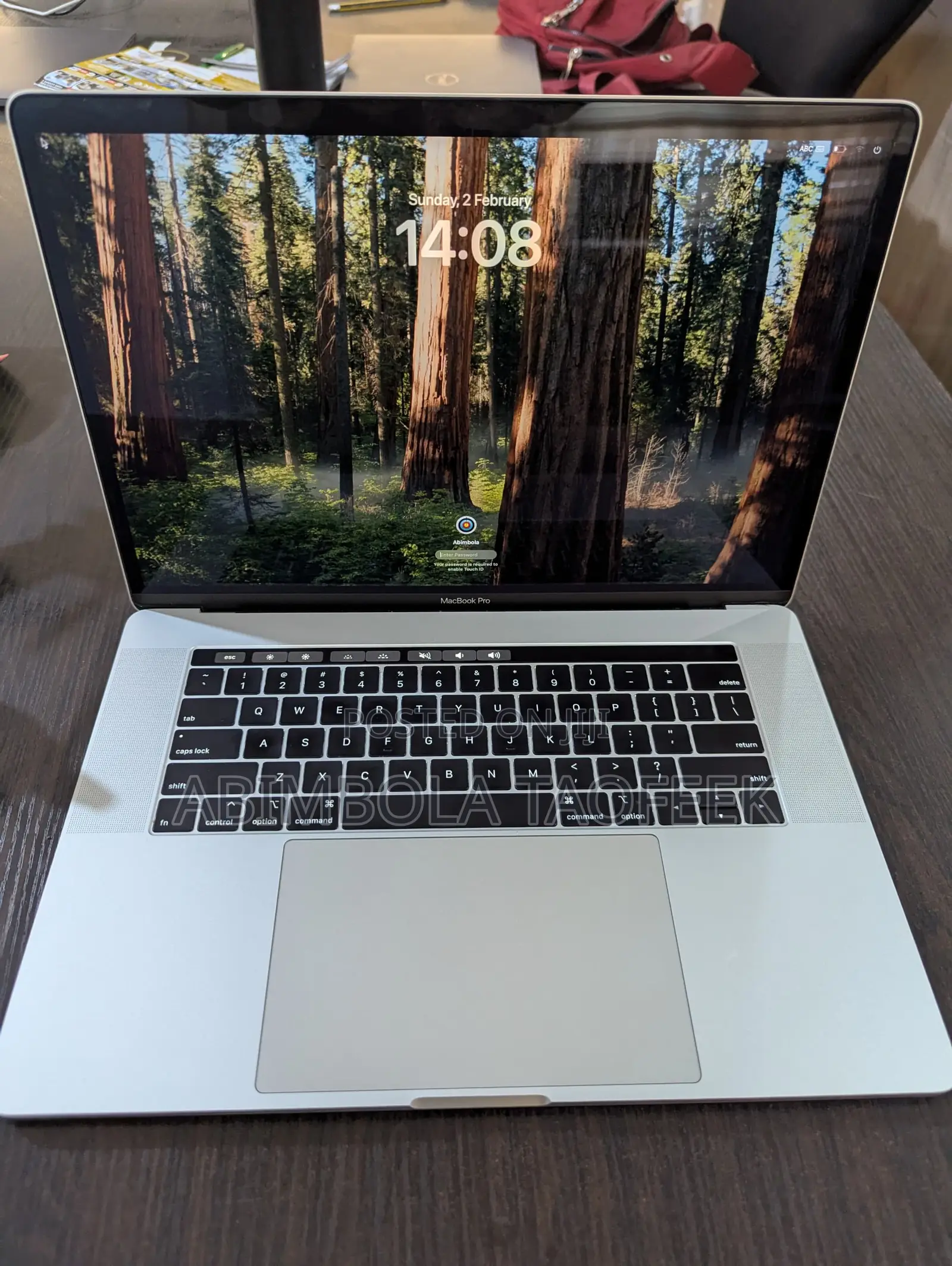 Laptop Apple MacBook Pro 2019 16GB Intel Core i7 SSD 512GB