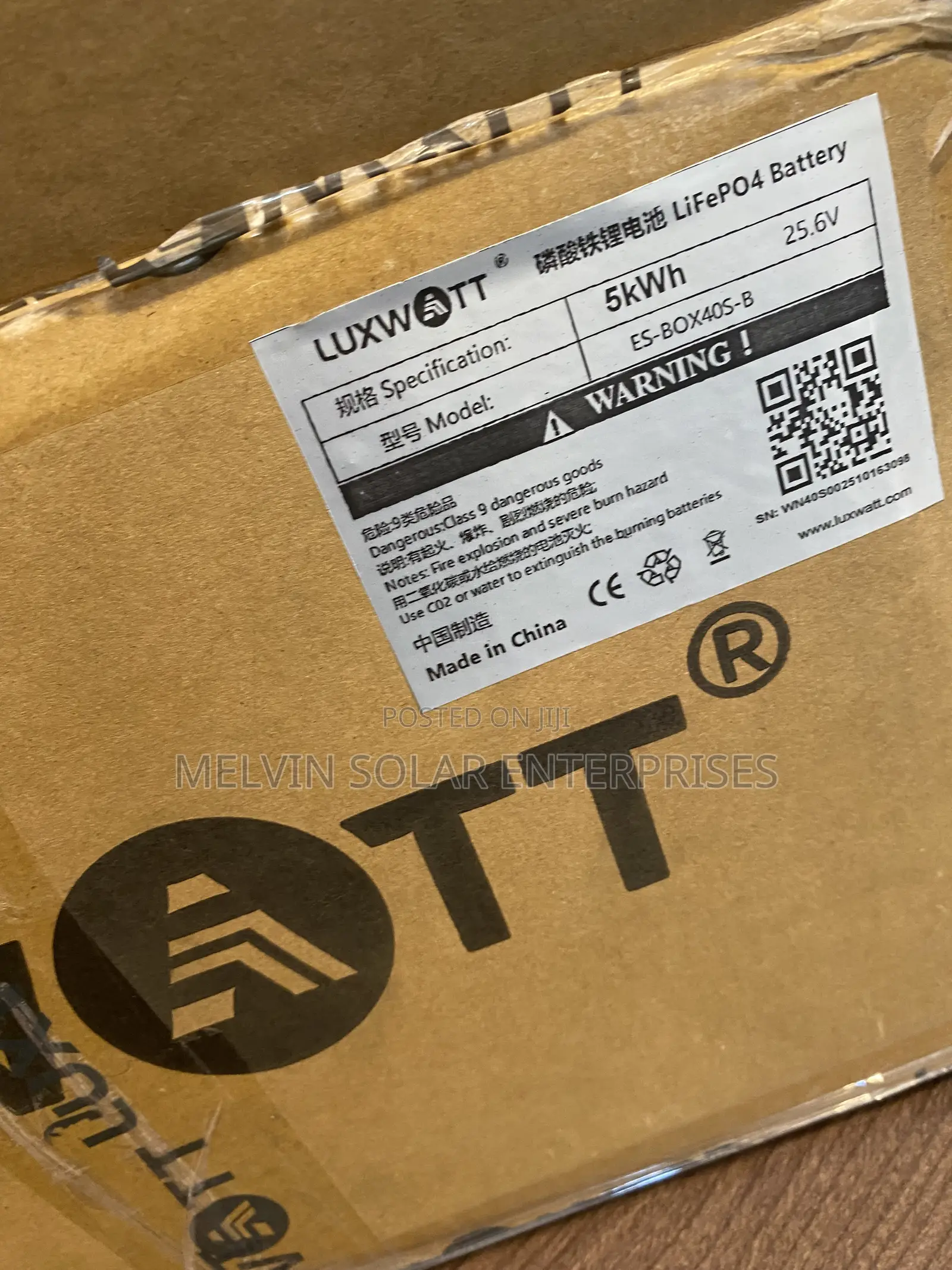 5kwh 24v Luxwatt Solar Lithium Ion Batteries Available in Store Now
