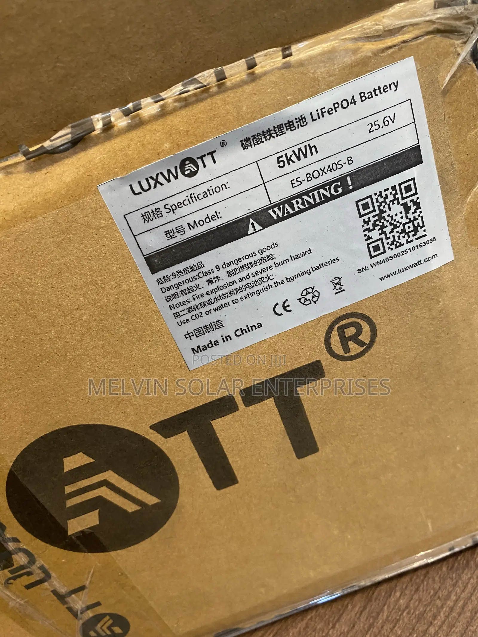 5kwh 24v Luxwatt Solar Lithium Ion Batteries Available in Store Now