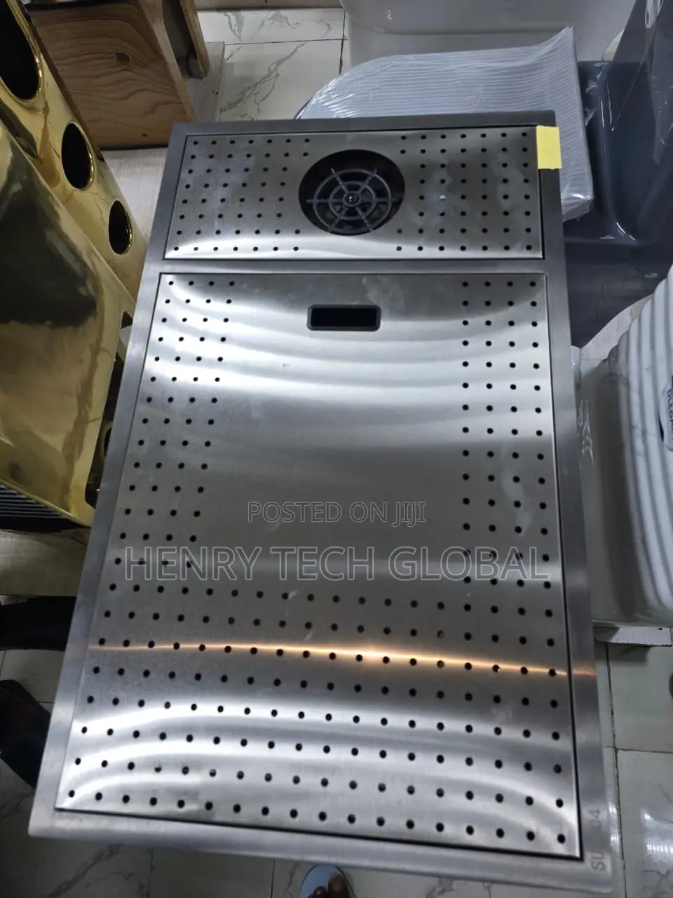 Single Bow Kitchen Sink With Cover