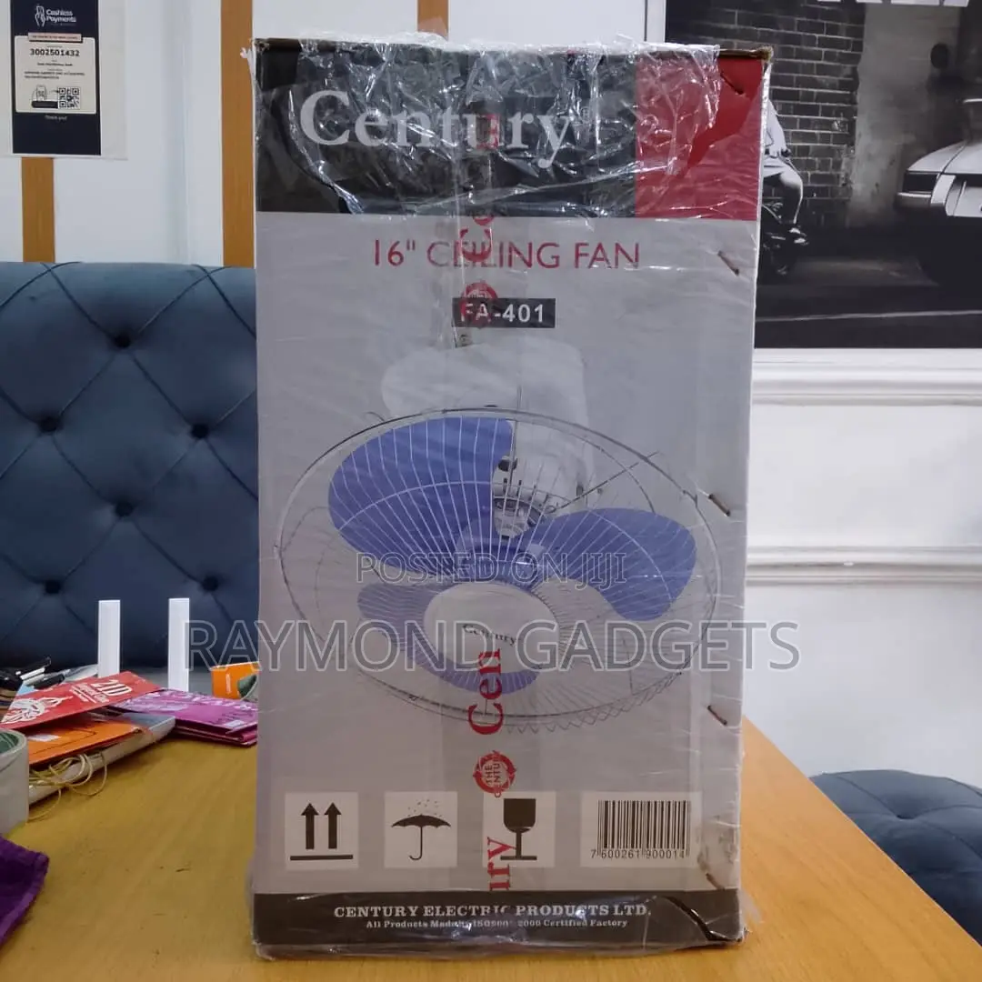 Century Fa-401 16-Inch Orbit Ceiling Fan With Automatic Oscillation