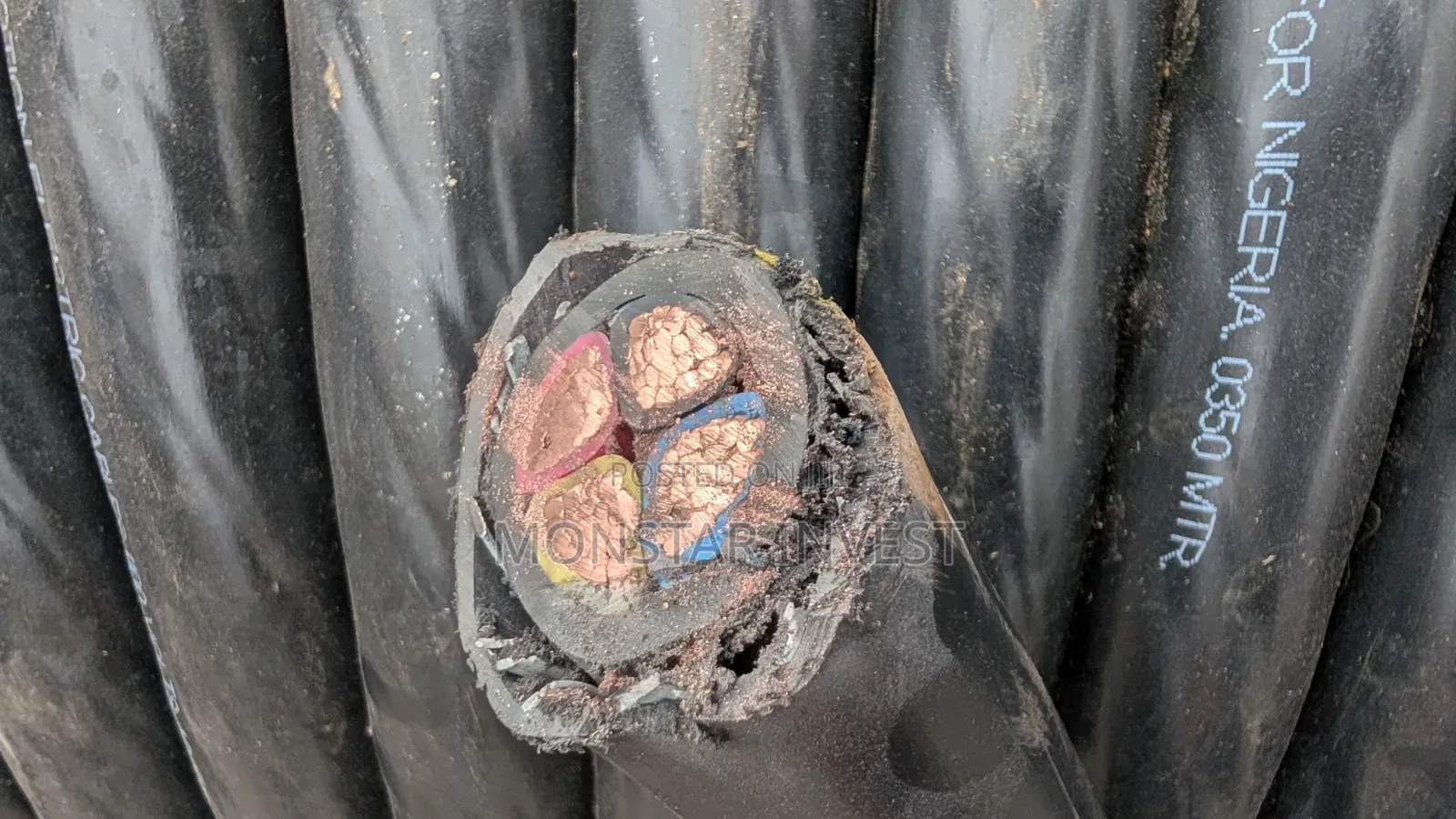 240 Armored Cable 4core