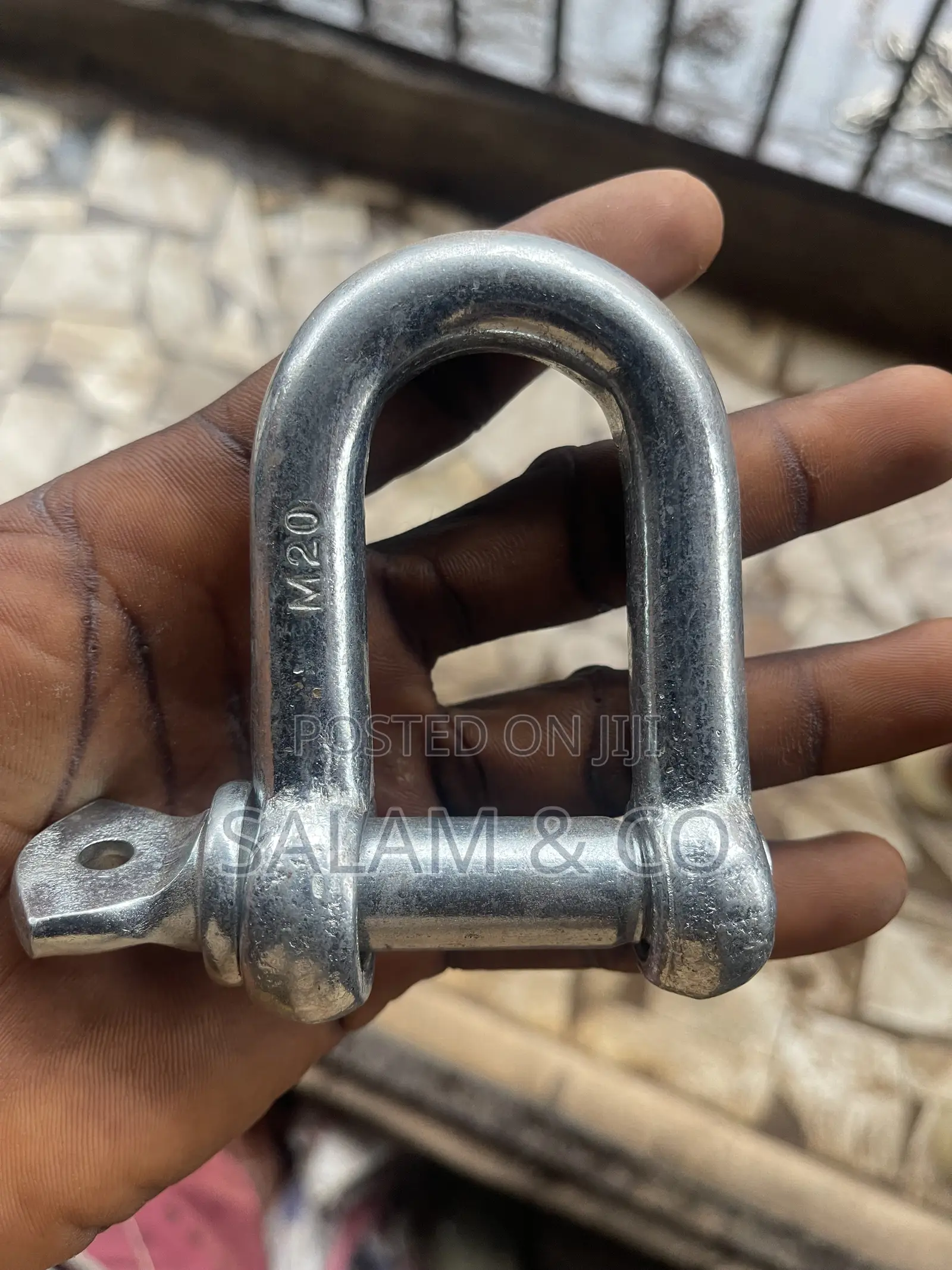 20mm Heavy Duty D Shackle – High Strength Lifting Rigging Shackle